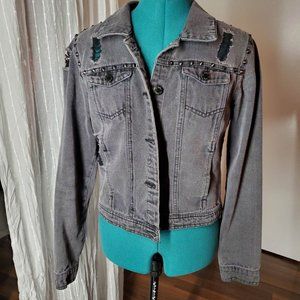 🔥LAST CHANCE🔥 Ci Sono Distressed Jean Jacket